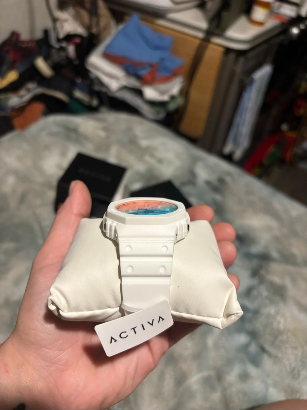 Activa Recon X Invicta Digital Unisex Watch - 45.5mm, White (ACW423-012)